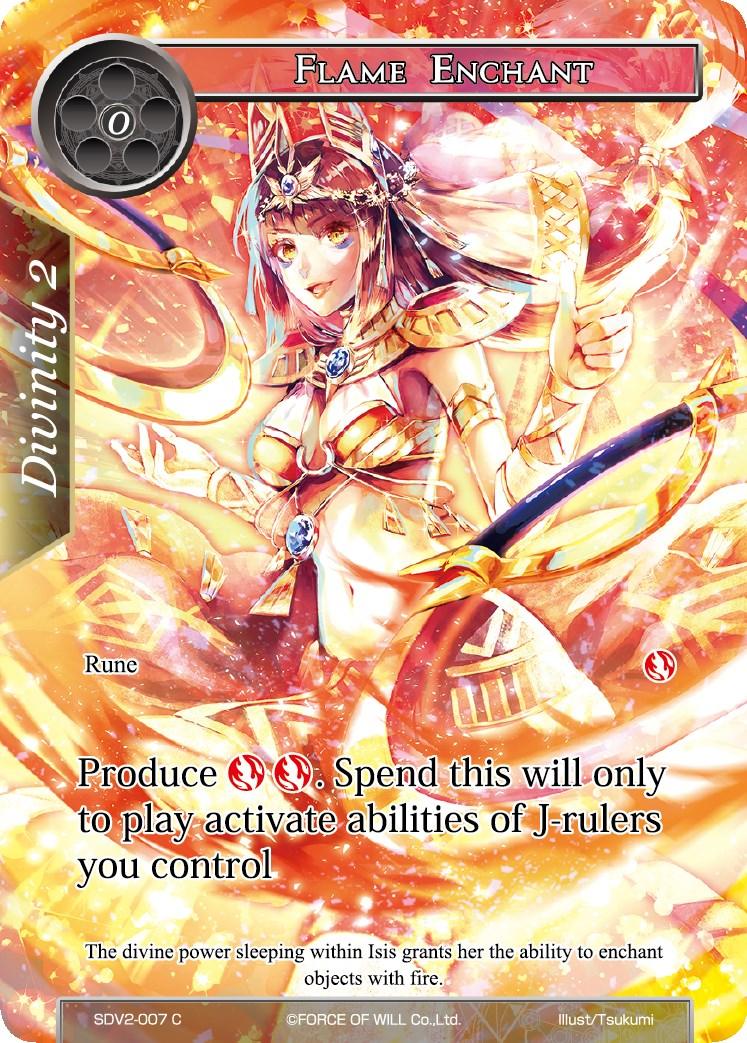 Flame Enchant (SDV2-007) [Starter Deck: Valhalla Cluster] - POKÉ JEUX