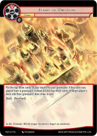 Flame of Oblivion (TST-017) [The Seventh] - POKÉ JEUX