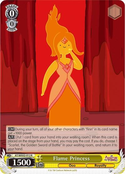 Flame Princess (AT/WX02-012 R) [Adventure Time] - POKÉ JEUX