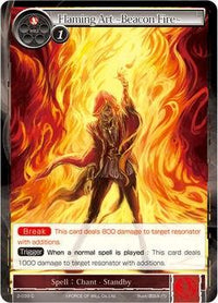 Flaming Art -Beacon Fire- (2-039) [The War of Valhalla] - POKÉ JEUX