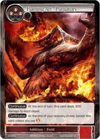 Flaming Art -Purgatory- (2-032) [The War of Valhalla] - POKÉ JEUX