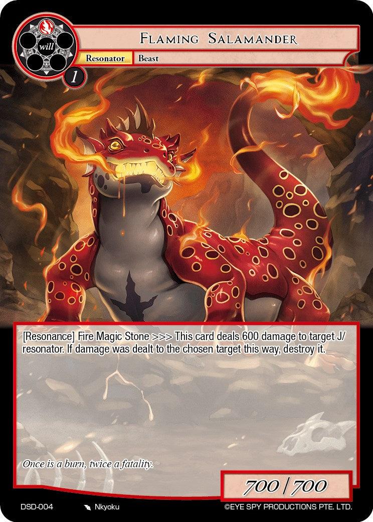 Flaming Salamander (DSD-004) [Starter Deck: Tales] - POKÉ JEUX