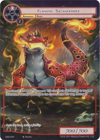Flaming Salamander (Full Art) (DSD-004) [Starter Deck: Tales] - POKÉ JEUX