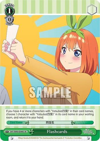 Flashcards (5HY/W90-E044S SR) [The Quintessential Quintuplets 2] - POKÉ JEUX