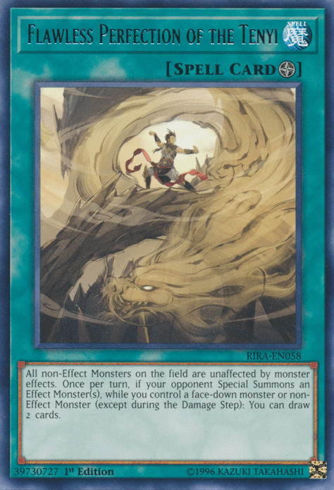 Flawless Perfection of the Tenyi [RIRA-EN058] Rare - POKÉ JEUX