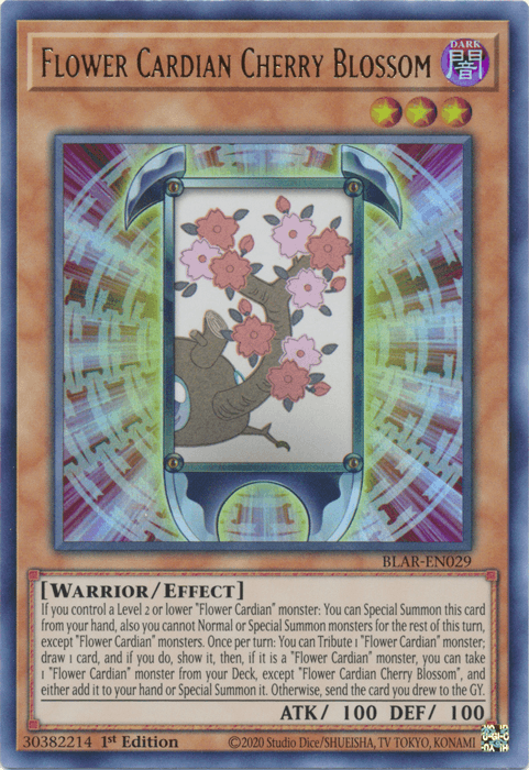 Flower Cardian Cherry Blossom [BLAR-EN029] Ultra Rare - POKÉ JEUX