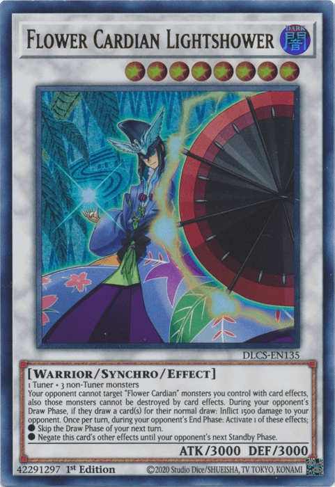 Flower Cardian Lightshower [DLCS-EN135] Ultra Rare - POKÉ JEUX