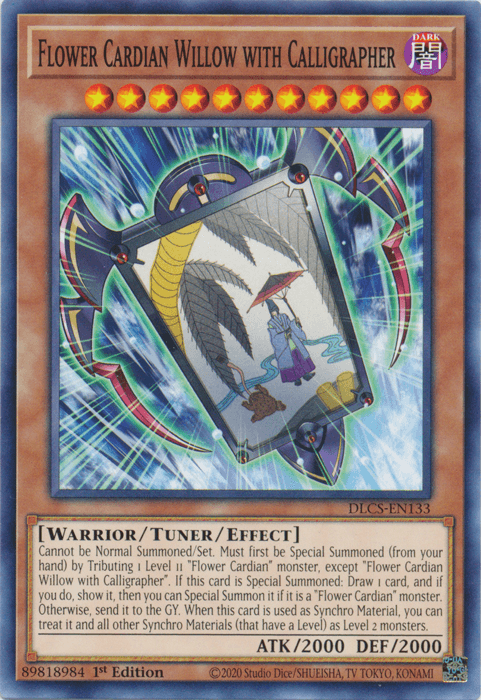 Flower Cardian Willow with Calligrapher [DLCS-EN133] Common - POKÉ JEUX