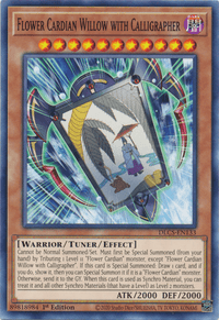 Flower Cardian Willow with Calligrapher [DLCS-EN133] Common - POKÉ JEUX
