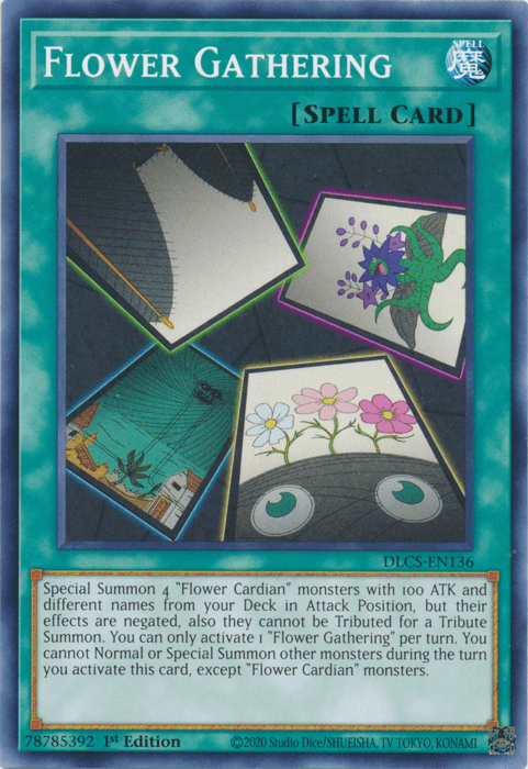 Flower Gathering [DLCS-EN136] Common - POKÉ JEUX