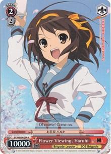 Flower Viewing, Haruhi (SY/WE09-E14) (Foil) [The Melancholy of Haruhi Suzumiya Extra Booster] - POKÉ JEUX