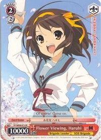 Flower Viewing, Haruhi (SY/WE09-E14) [The Melancholy of Haruhi Suzumiya Extra Booster] - POKÉ JEUX