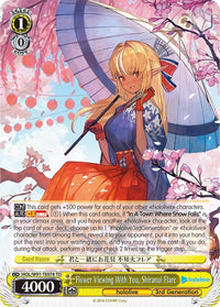 Flower Viewing With You, Shiranui Flare (HOL/W91-TE078 TD) [hololive production] - POKÉ JEUX