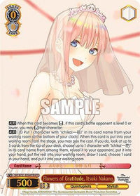 Flowers of Gratitude, Ichika Nakano (5HY/W101-E054HYR HYR) [The Quintessential Quintuplets Movie] - POKÉ JEUX