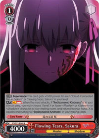 Flowing Tears, Sakura (FS/S77-E048 R) [Fate/Stay Night [Heaven's Feel] Vol.2] - POKÉ JEUX