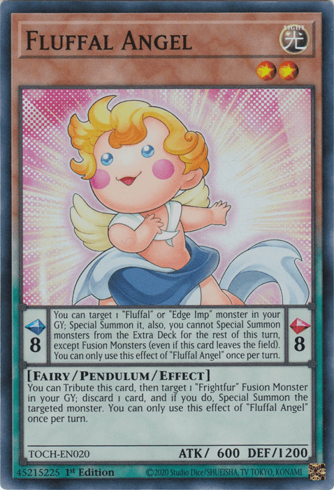 Fluffal Angel [TOCH-EN020] Super Rare - POKÉ JEUX
