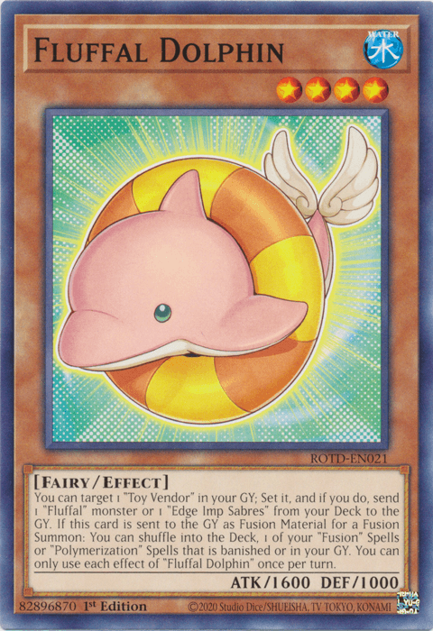 Fluffal Dolphin [ROTD-EN021] Common - POKÉ JEUX