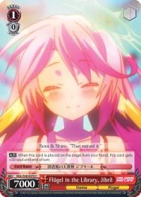 Flugel in the Library, Jibril (NGL/S58-E070 C) [No Game No Life] - POKÉ JEUX