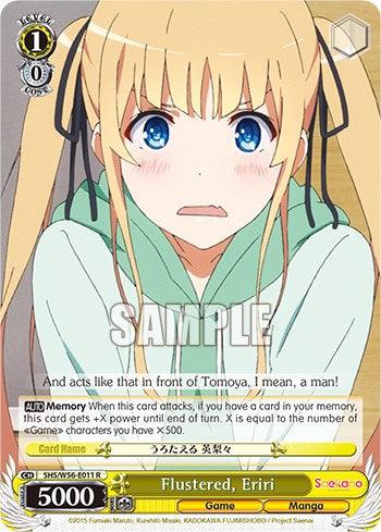 Flustered, Eriri [Saekano: How to Raise a Boring Girlfriend] - POKÉ JEUX