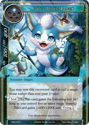 Flute's Water Dragon (ENW-043) [Echoes of the New World] - POKÉ JEUX