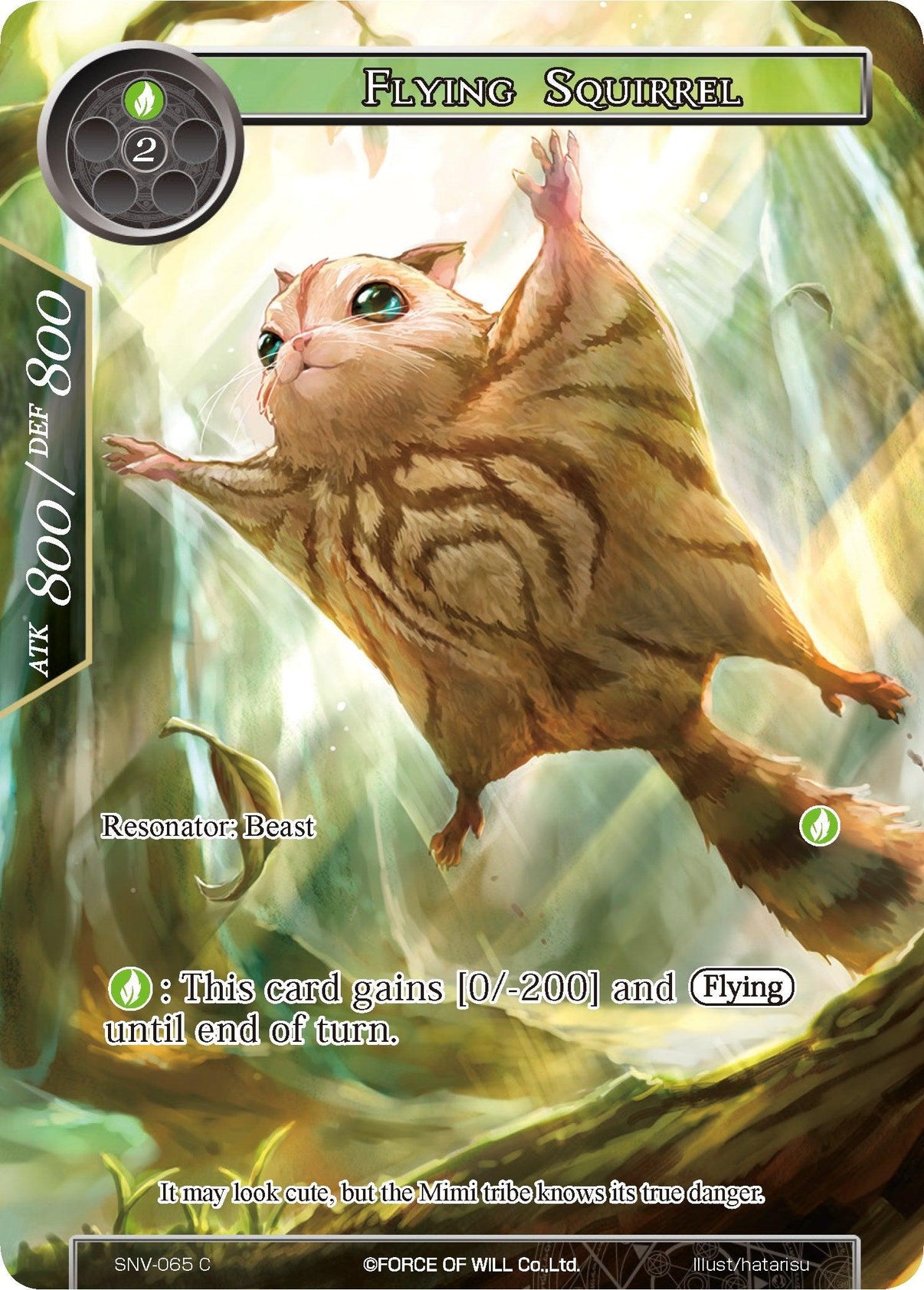 Flying Squirrel (Full Art) (SNV-065) [The Strangers of New Valhalla] - POKÉ JEUX