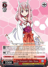 For Everyone's Sake, Shuna (TSK/S70-E040S SR) [That Time I Got Reincarnated as a Slime] - POKÉ JEUX