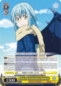 For My Comrades, Rimuru (TSK/S82-E001 RR) [That Time I Got Reincarnated as a Slime Vol.2] - POKÉ JEUX