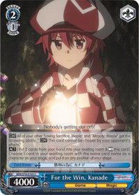 For the Win, Kanade (BFR/S78-E103 C) [BOFURI: I Don't Want to Get Hurt, so I'll Max Out My Defense] - POKÉ JEUX