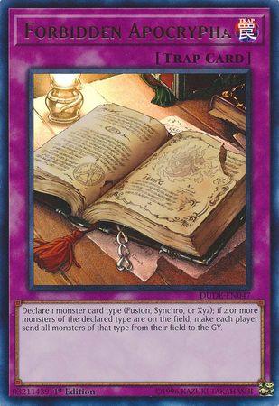 Forbidden Apocrypha [DUDE-EN047] Ultra Rare - POKÉ JEUX