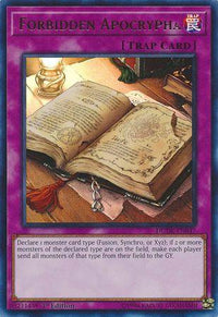 Forbidden Apocrypha [DUDE-EN047] Ultra Rare - POKÉ JEUX