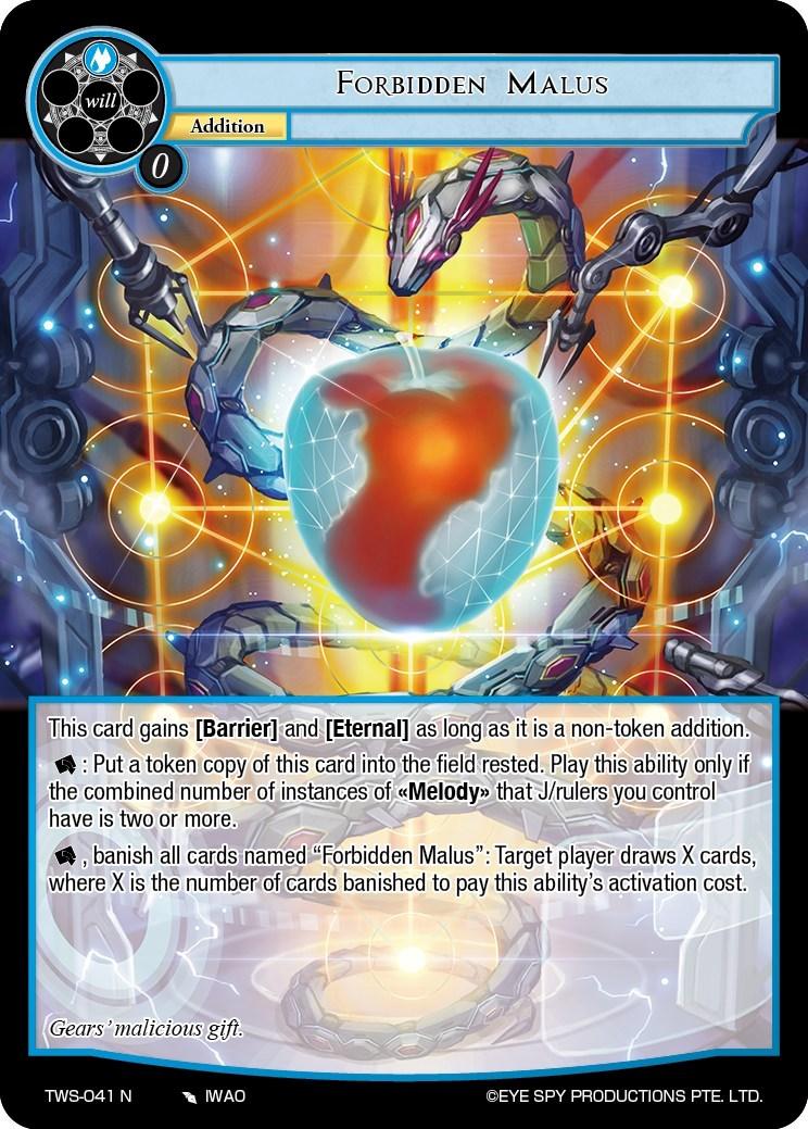 Forbidden Malus (TWS-041 N) [The War of the Suns] - POKÉ JEUX