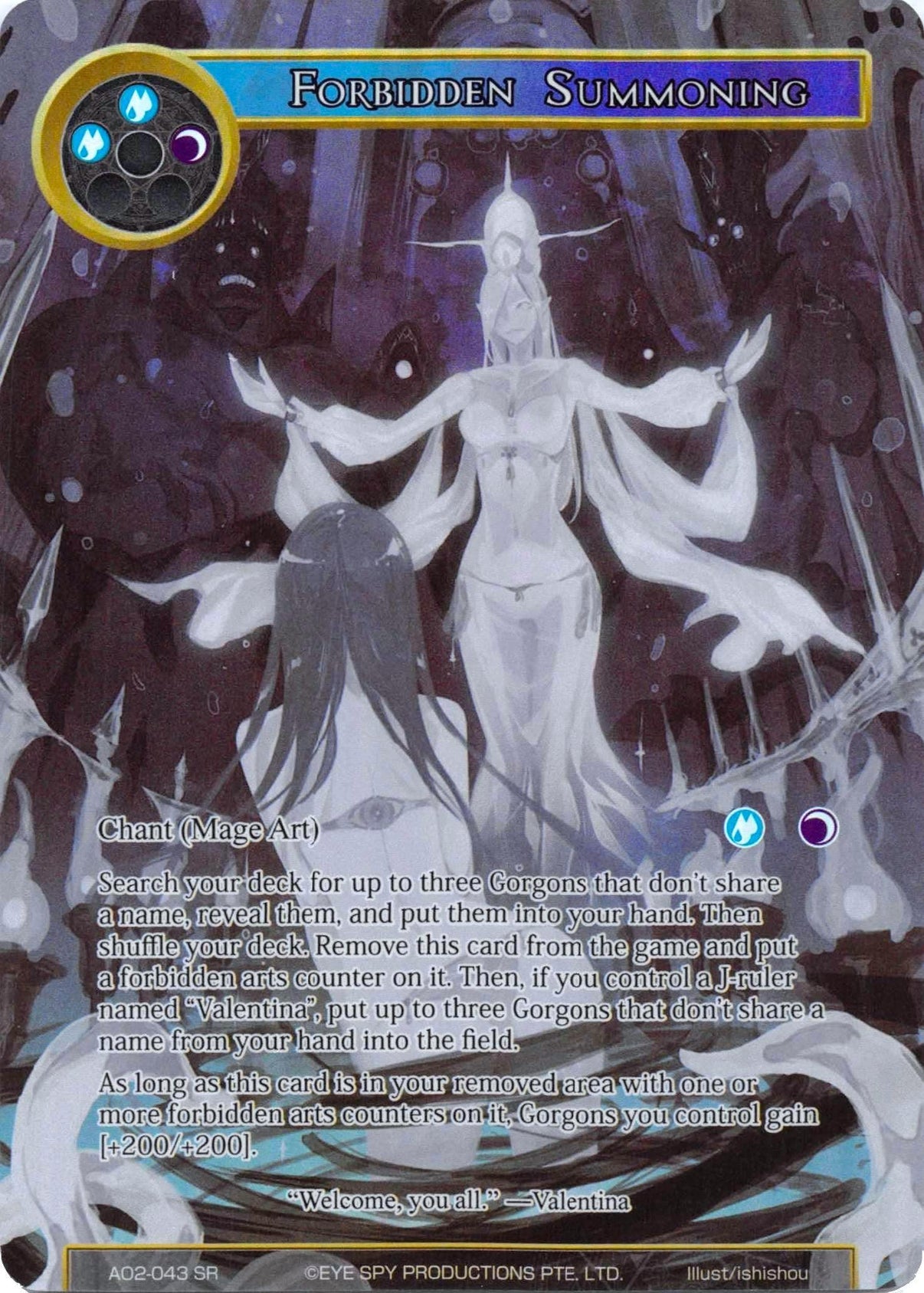 Forbidden Summoning (Full Art) (AO2-043) [Alice Origin II] - POKÉ JEUX