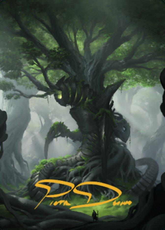 Forest Art Card (Gold-Stamped Signature) [The Brothers' War Art Series] - POKÉ JEUX