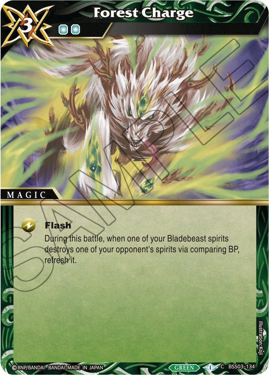 Forest Charge (BSS03-134) [Aquatic Invaders] - POKÉ JEUX