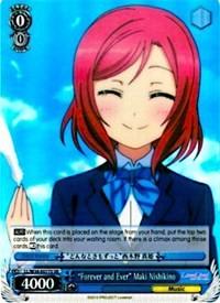 "Forever and Ever" Maki Nishikino (LL/W34-E077S SR) [Love Live! Vol. 2] - POKÉ JEUX
