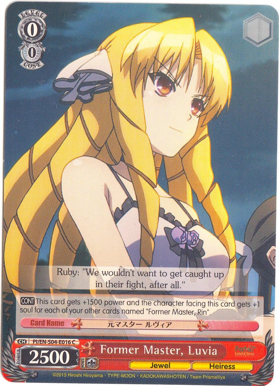 Former Master, Luvia (PI/EN-S04-E016 C) [Fate/kaleid liner PRISMA ILLYA DX] - POKÉ JEUX