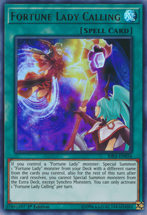 Fortune Lady Calling [RIRA-EN056] Ultra Rare - POKÉ JEUX