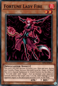 Fortune Lady Fire [OP11-EN015] Common - POKÉ JEUX