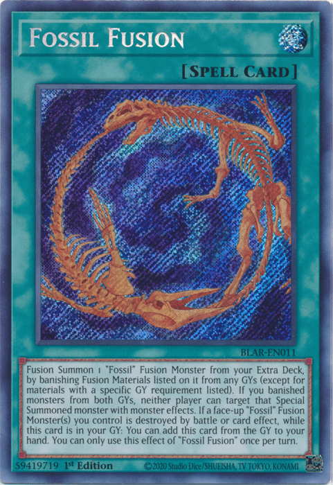 Fossil Fusion [BLAR-EN011] Secret Rare - POKÉ JEUX