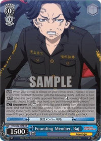 Founding Member, Baji (TRV/S92-E078 RR) [Tokyo Revengers] - POKÉ JEUX