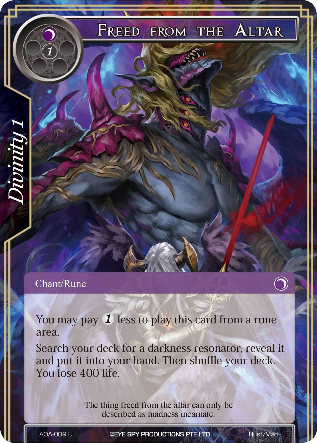 Freed from the Altar (AOA-089) [Awakening of the Ancients] - POKÉ JEUX