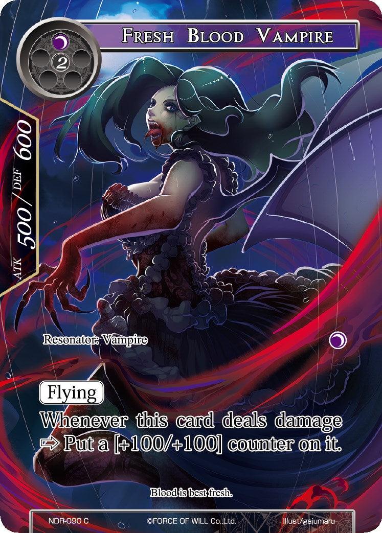 Fresh Blood Vampire (Full Art) (NDR-090) [New Dawn Rises] - POKÉ JEUX