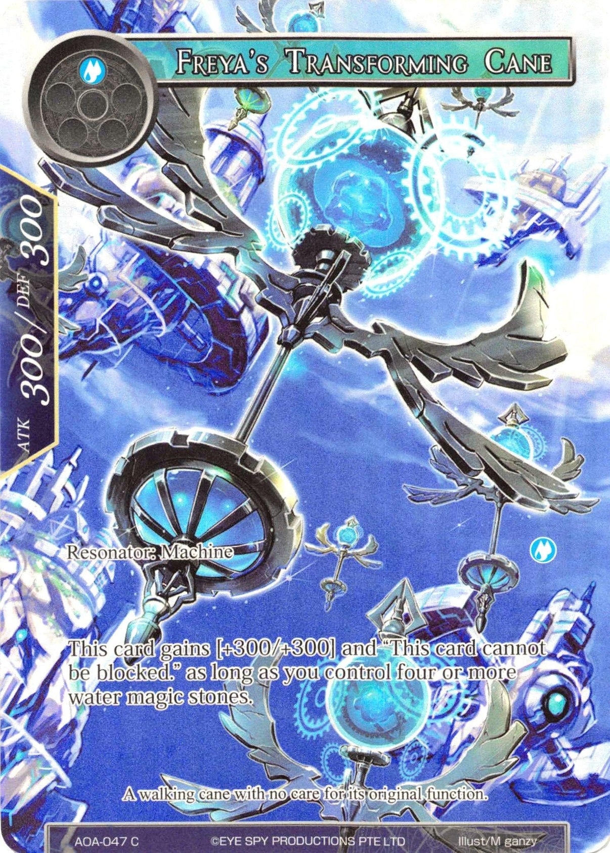 Freya's Transforming Cane (Full Art) (AOA-047) [Awakening of the Ancients] - POKÉ JEUX