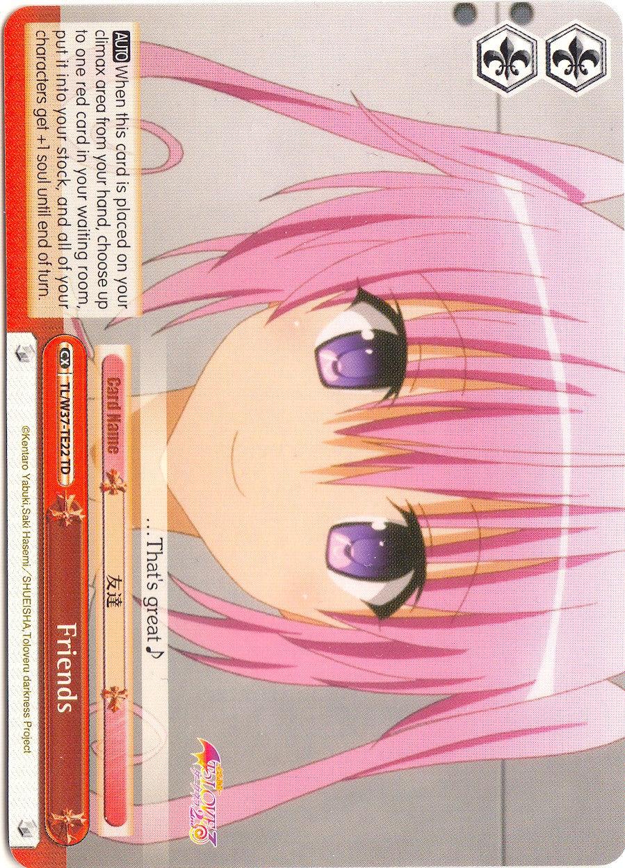 Friends (TL/W37-TE22 TD) [To Loveru Darkness 2nd] - POKÉ JEUX