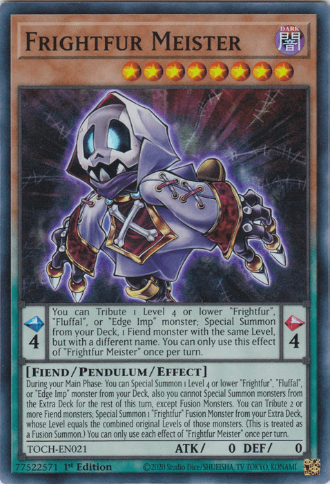 Frightfur Meister [TOCH-EN021] Super Rare - POKÉ JEUX