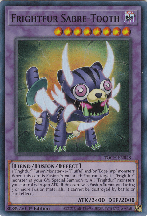 Frightfur Sabre-Tooth [TOCH-EN048] Super Rare - POKÉ JEUX