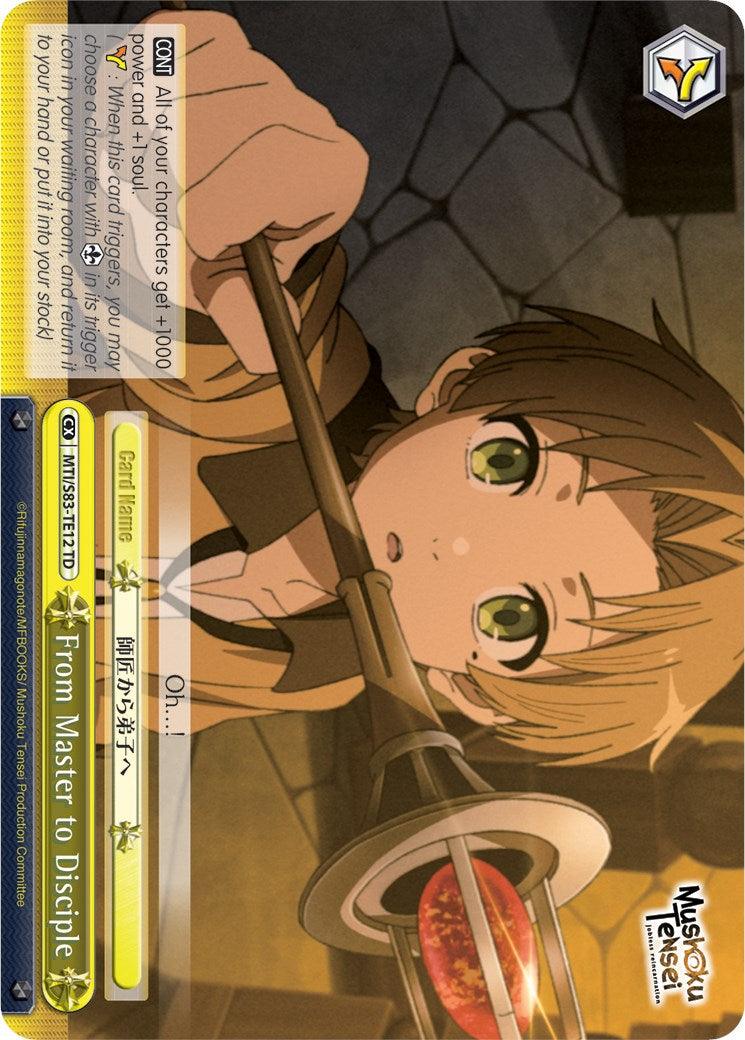 From Master to Disciple (MTI/S83-TE12 TD) [Mushoku Tensei: Jobless Reincarnation] - POKÉ JEUX