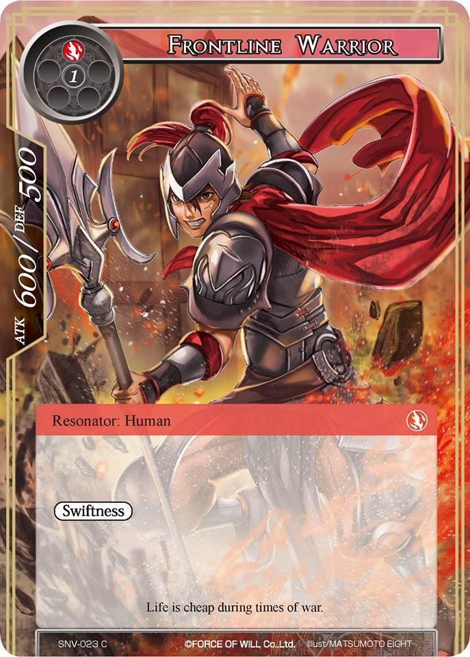 Frontline Warrior (SNV-023) [The Strangers of New Valhalla] - POKÉ JEUX