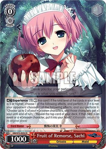 Fruit of Remorse, Sachi [The Fruit of Grisaia] - POKÉ JEUX
