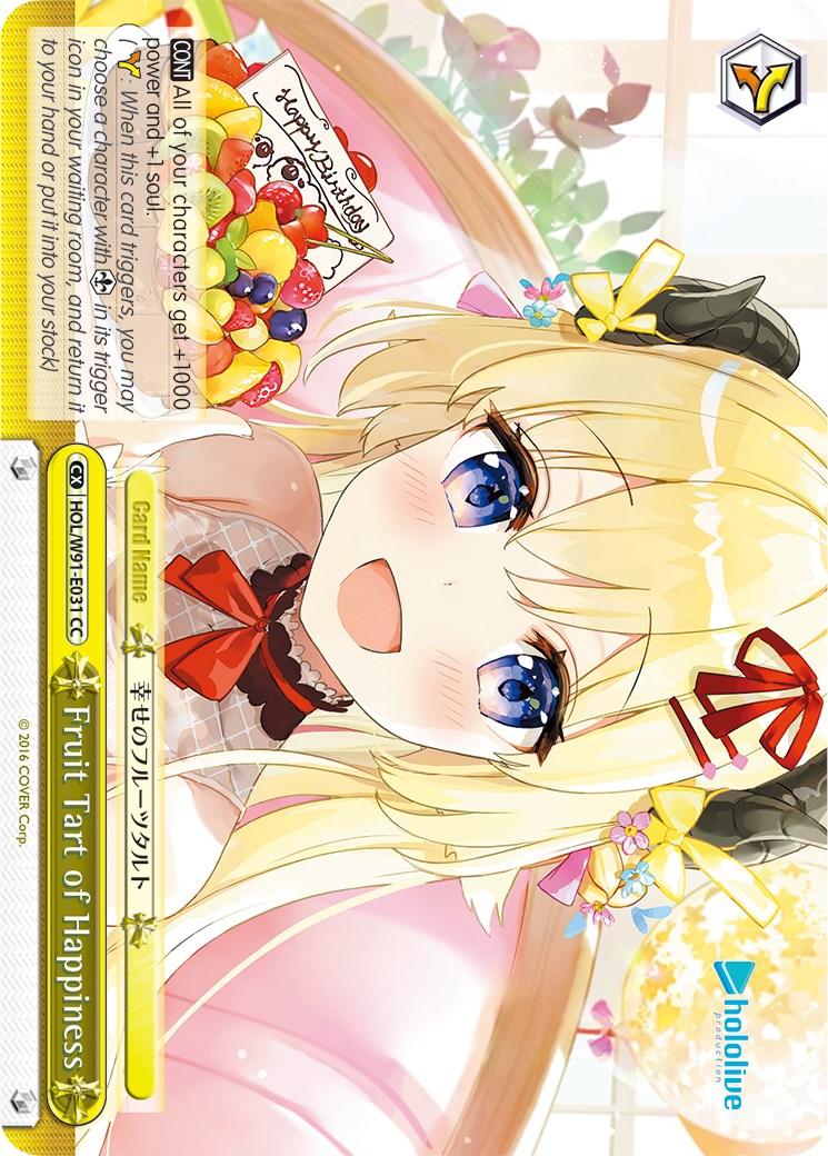 Fruit Tart of Happiness (HOL/W91-E031 CC) [hololive production] - POKÉ JEUX